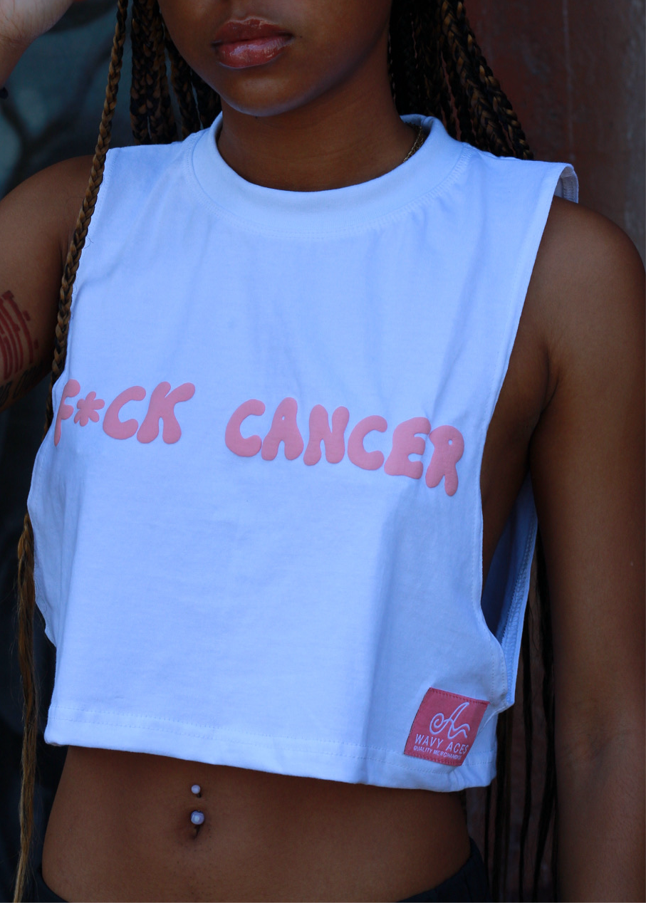 F Cancer sleeveless T-shirt